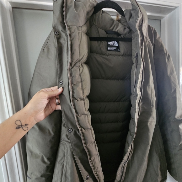North Face Arctic Parka 2 New Taupe XL - Picture 6 of 10